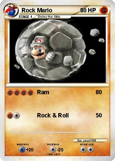 Pokemon Rock Mario