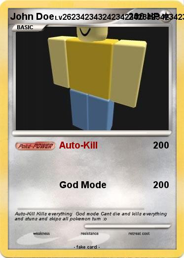 Pokemon John Doe