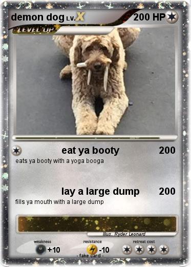 Pokemon demon dog