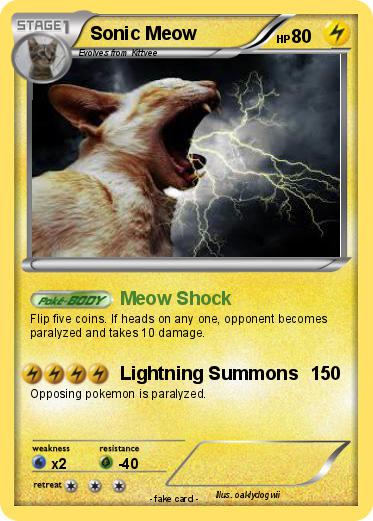 Pokemon Sonic Meow
