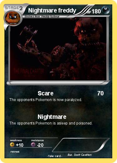 Pokemon Nightmare freddy