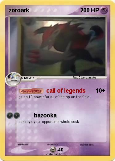 Pokemon zoroark