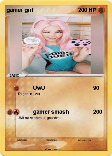 Pokemon gamer girl