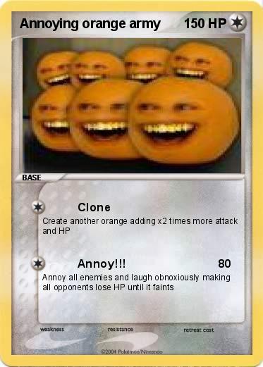 Pokemon Annoying orange army