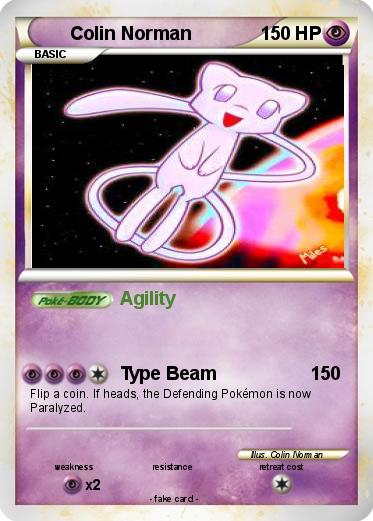 Pokemon Colin Norman