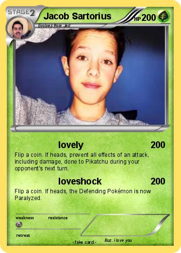Pokemon Jacob Sartorius