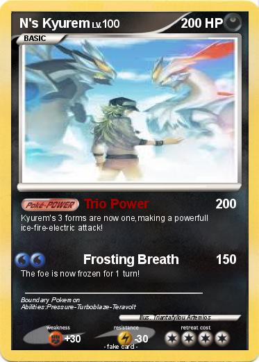Pokemon N's Kyurem