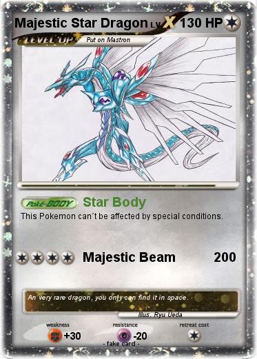 Pokemon Majestic Star Dragon