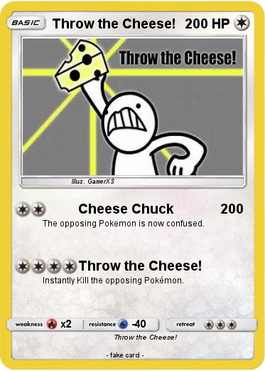 Pokemon Throw the Cheese!