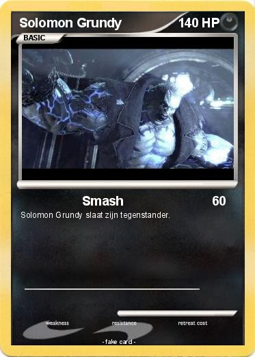 Pokemon Solomon Grundy