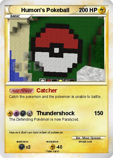 Pokemon Humon's Pokeball
