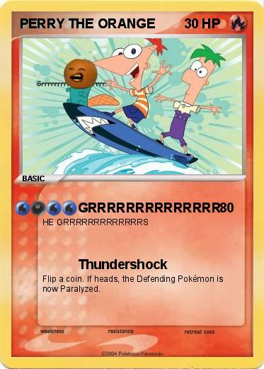 Pokemon PERRY THE ORANGE