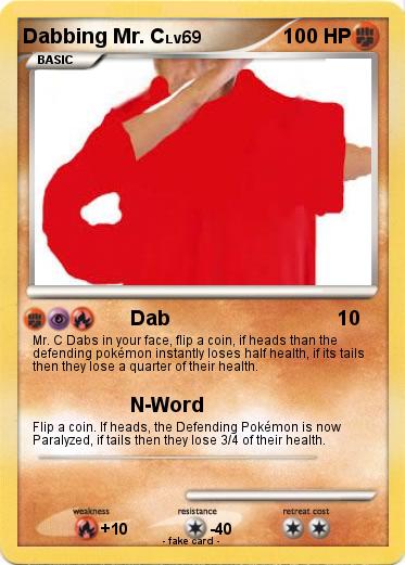 Pokemon Dabbing Mr. C