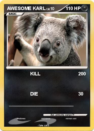 Pokemon AWESOME KARL