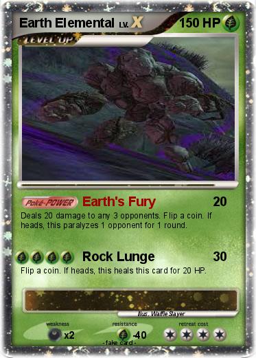 Pokemon Earth Elemental