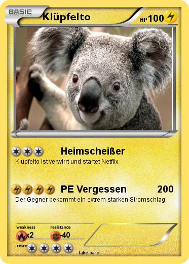 Pokemon Klüpfelto