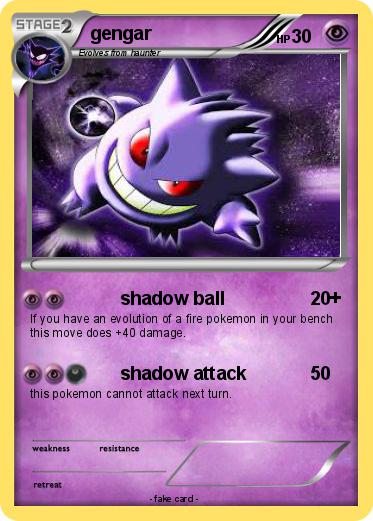Pokemon gengar