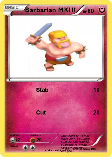 Pokemon Barbarian MKIII