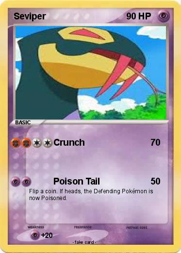 Pokemon Seviper