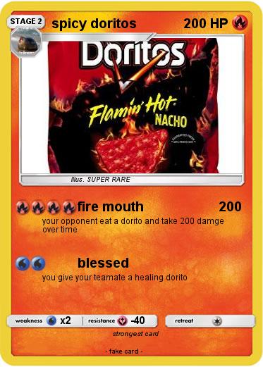 Pokemon spicy doritos