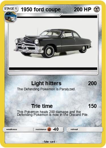 Pokemon 1950 ford coupe
