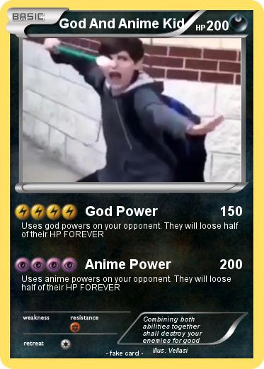 Pokemon God And Anime Kid