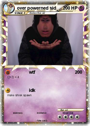 Pokemon over powerned sid