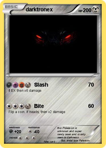Pokemon darktronex