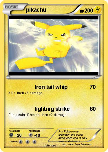 Pokemon pikachu