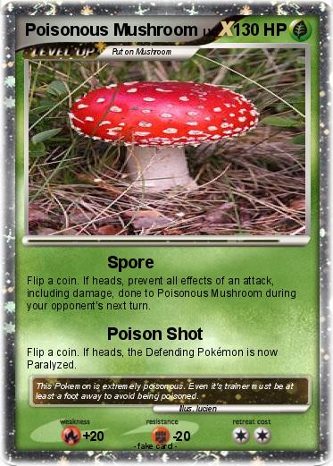 Pokemon Poisonous Mushroom