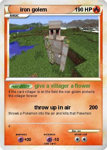 Pokemon iron golem