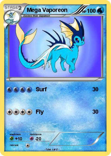 Pokemon Mega Vaporeon
