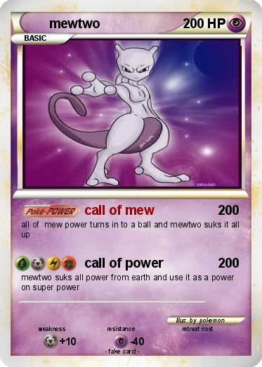 Pokemon mewtwo
