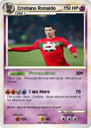 Pokemon Cristiano Ronaldo