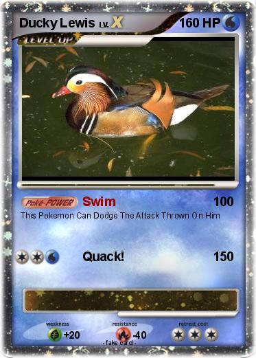 Pokemon Ducky Lewis