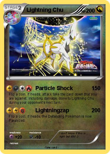 Pokemon Lightning Chu