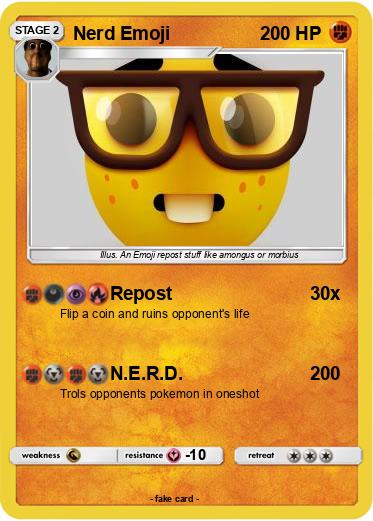 Pokemon Nerd Emoji