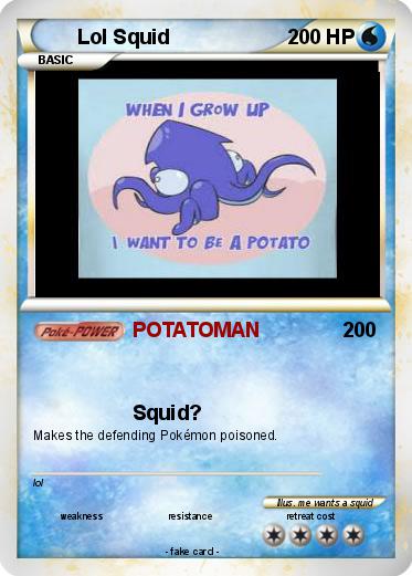 Pokemon Lol Squid