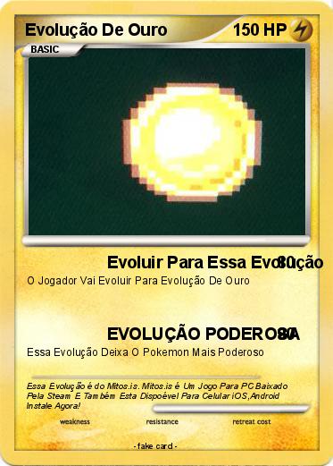 Pokemon Evolução De Ouro