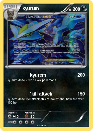 Pokemon kyurum