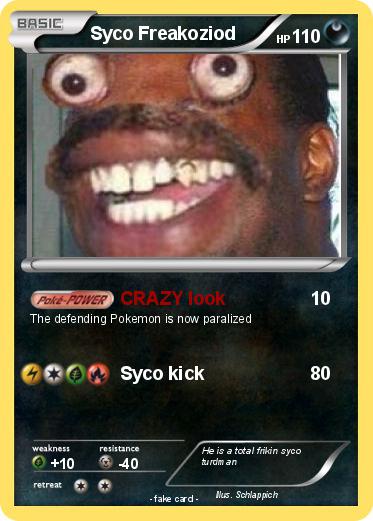 Pokemon Syco Freakoziod