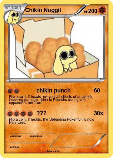 Pokemon Chikin Nuggit