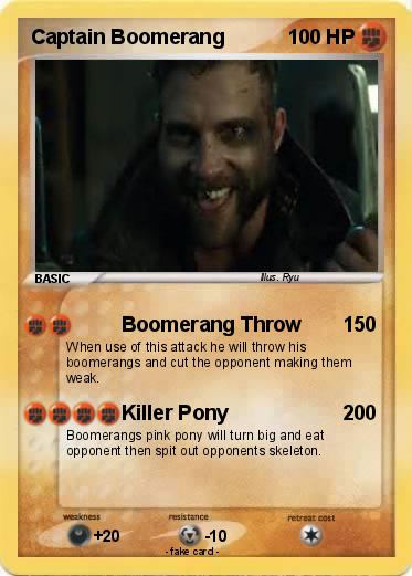 Pokemon Captain Boomerang