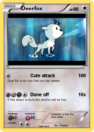 Pokemon Deerfox