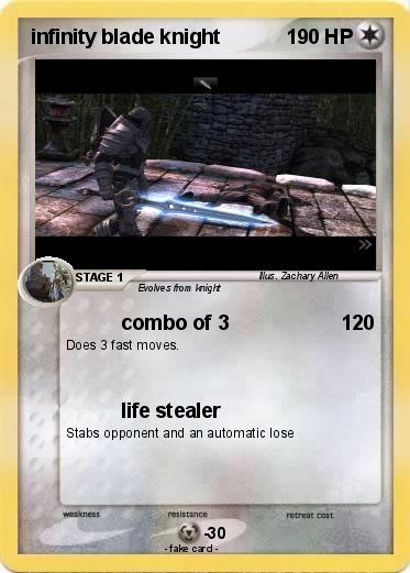 Pokemon infinity blade knight