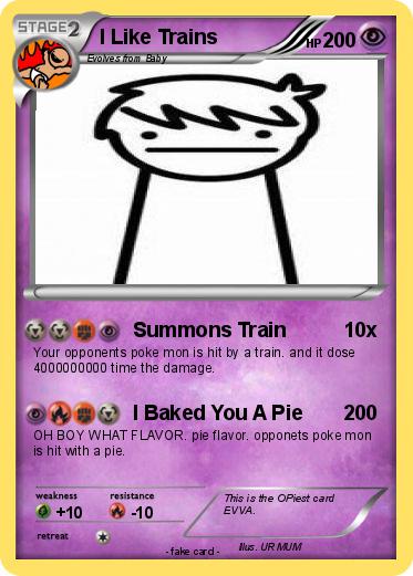 Pokemon I Like Trains