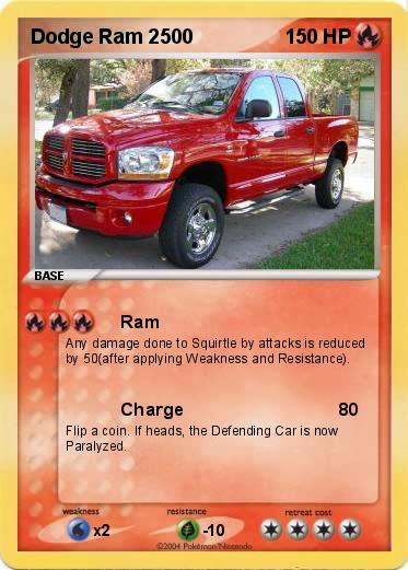 Pokemon Dodge Ram 2500