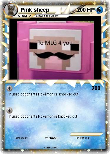 Pokemon Pink sheep
