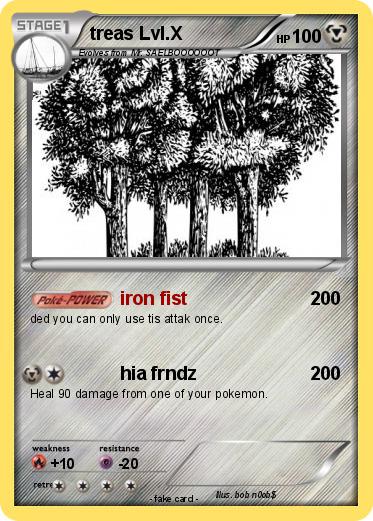 Pokemon treas Lvl.X