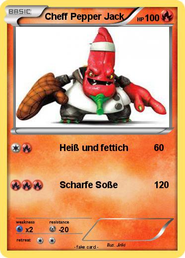 Pokemon Cheff Pepper Jack